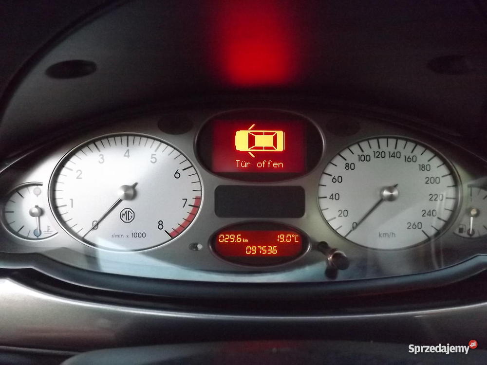 MG ZT ROVER 75 25 V6 190 97 komputer pokładowy Słupca sprzedam