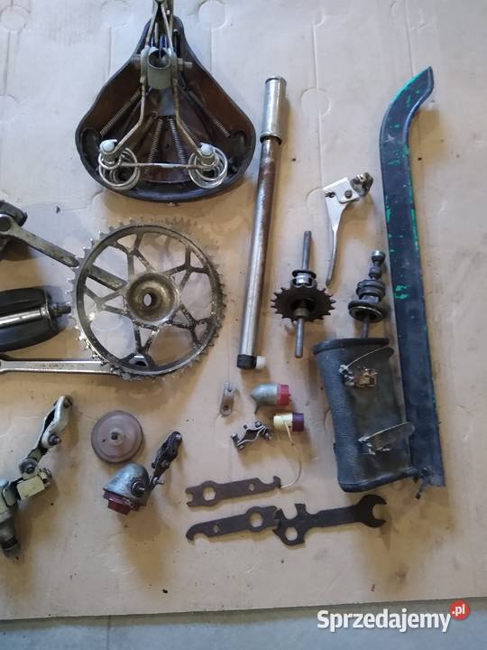 Wigry Romet pchełka pozostałości rowerowe prl kujawsko-pomorskie Kruszwica