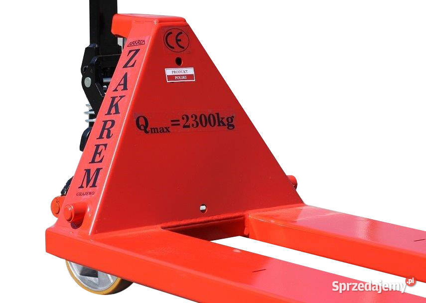 Ręczny wózek paletowy Zakrem WRU42500 CTC L1150 wielkopolskie