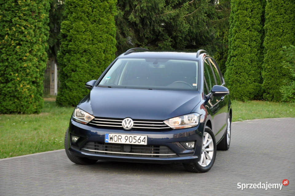 Volkswagen Golf Sportsvan Zarejestrowany w Polsce Ostrów Mazowiecka