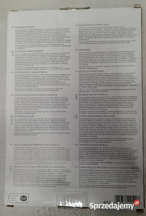SILVERCREST kuchenna waga analityczna z Ełk