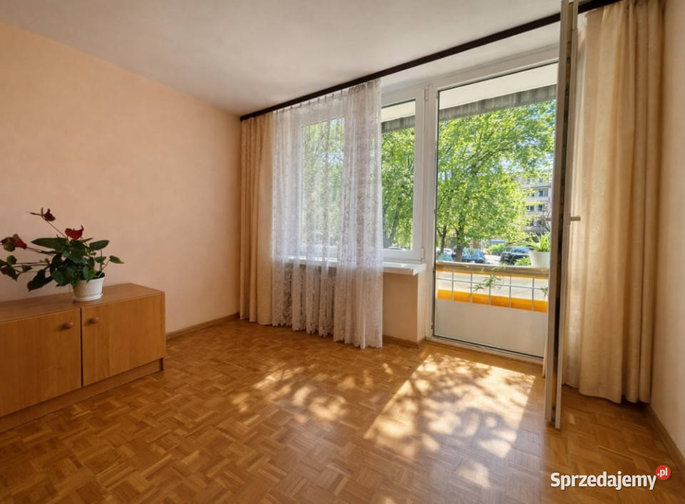 Słoneczne mieszkanie 48 m 3 pokoje parter duży Lublin