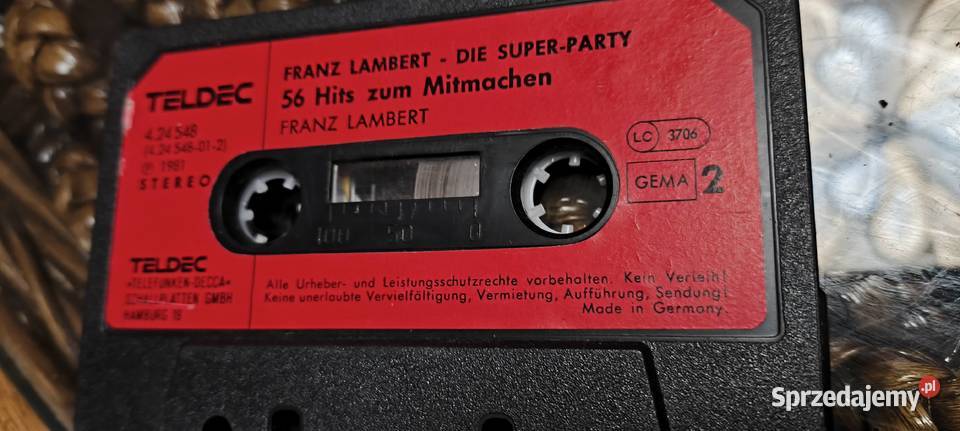 Franz Lambert Die SuperParty Mit 56 Hits Zum Kultura i Rozrywka śląskie Gliwice