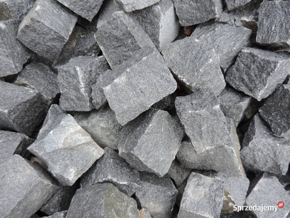 Kostka Granitowa Czarna Szwed Granit Kamień Oświęcim
