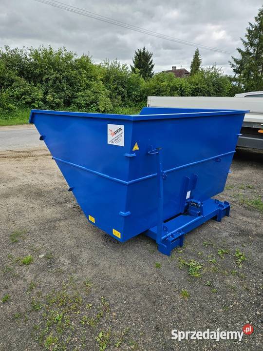 Kontener samowyładowczy 2m3 blacha 3 mm koleba Więcbork
