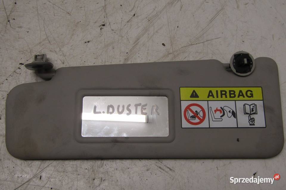 OSŁONA PRZECIWSŁONECZNA LEWA LEWY DACIA DUSTER osobowe sprzedam