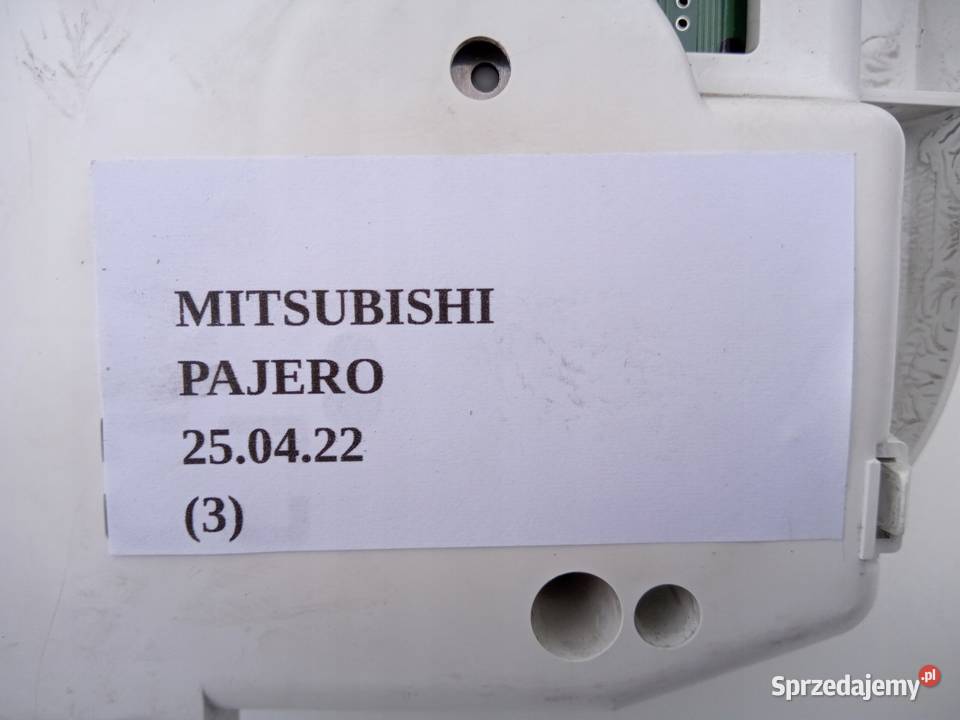 LICZNIK ZEGARY MITSUBISHI PAJERO SPORT II Nowy Tomyśl