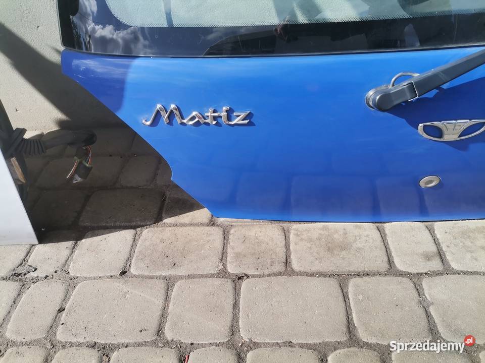KLAPA BAGAŻNIKA DAEWOO MATIZ Nowy Sącz sprzedam