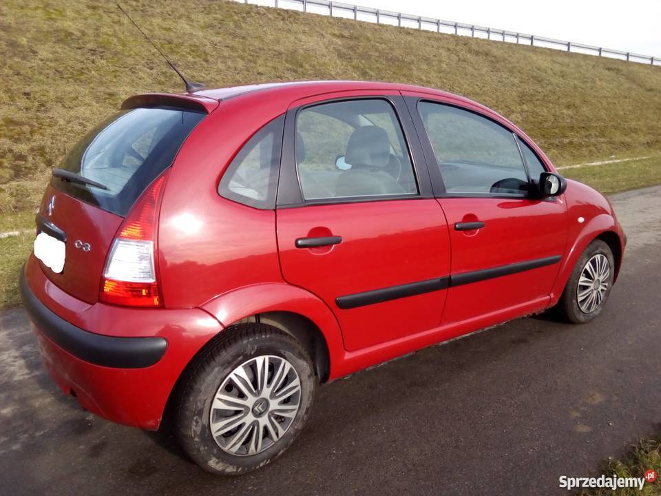 Citroen C3 LIFT 2006R JASNA TAPICERKA KLIMA 1400cm3