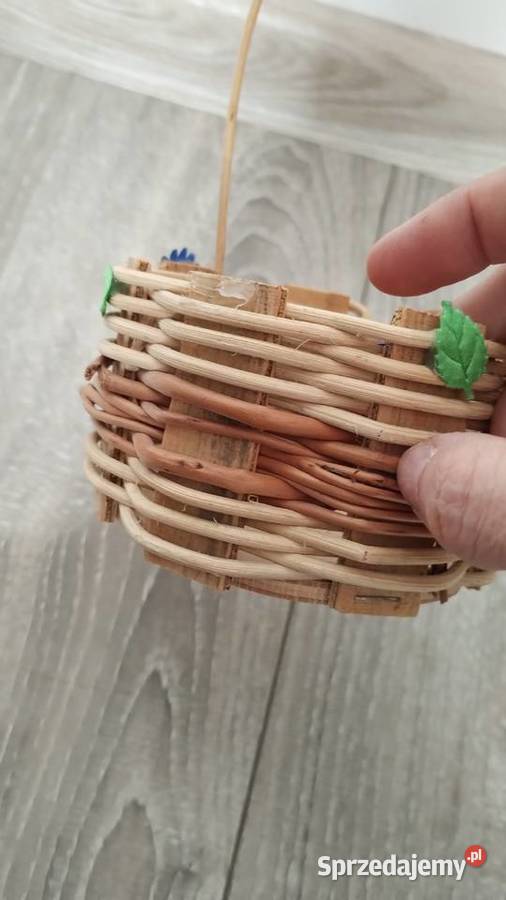 koszyki koszyczki dekoracje 2 sztuki komplet Poznań