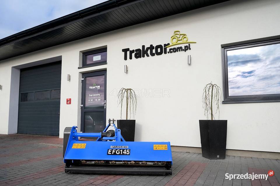 Kosiarka bijakowa EFG 135 4FARMER niebieska nieuszkodzony podkarpackie Tajęcina