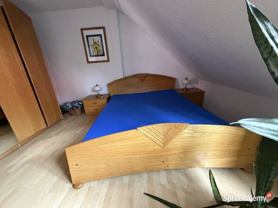 Zestaw dębowy do sypialni Meble do sypialni Gryfów Śląski