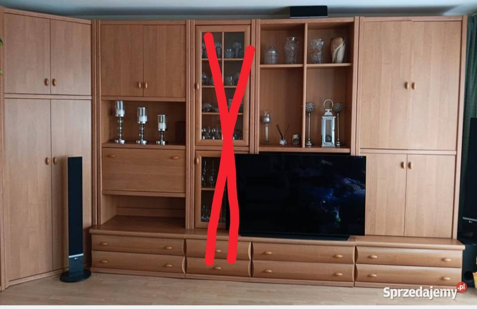Komplet mebli do salonu garderoby 235cm