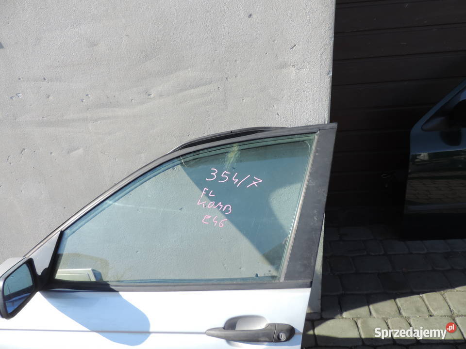 DRZWI LEWY PRZÓD BMW E46 FL KOMBI TTITAN SILBER Drzwi Nowy Sącz