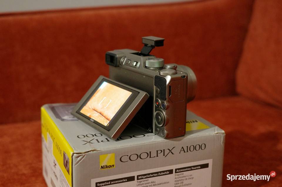 Nikon Coolpix A1000 16 Mpix 35x zoom opt 4K RAW Pabianice