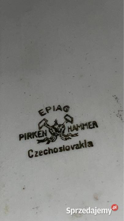 Patera Epiag Primke Hammer Czechoslovakia Syg z Gdańsk