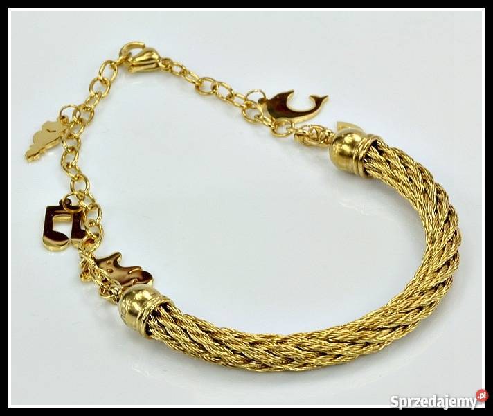 Złota Bransoletka TOUS Miś NOWOŚĆ Okazja