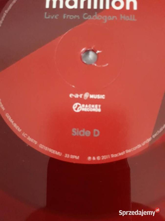 MARILLION Live From Cadogan Hall 4 LP Rzeszów