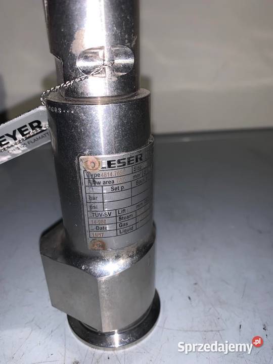Leser 48147694 Stainless Steel Flow Valve Warszawa