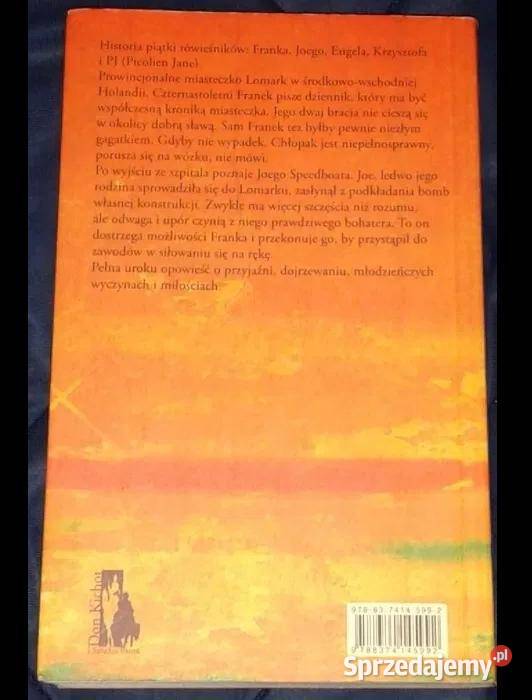 Joe Speedboat Tommy Wieringa Pozostałe Chełm sprzedam