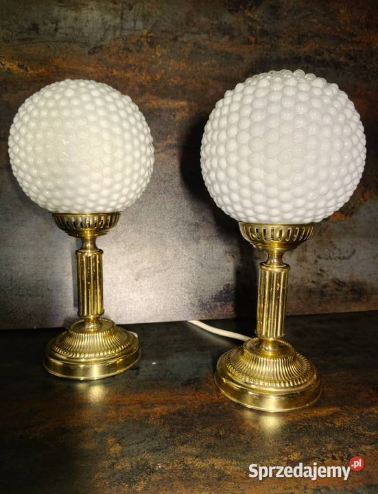 Lampy 2 Slken Leuchten lata 60 vintage Kalisz