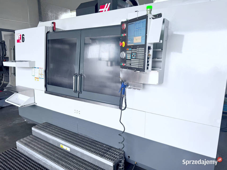 Frezarka CNC HAAS VF 6 2011 1 300 h wrzeciona z lubuskie Zabór