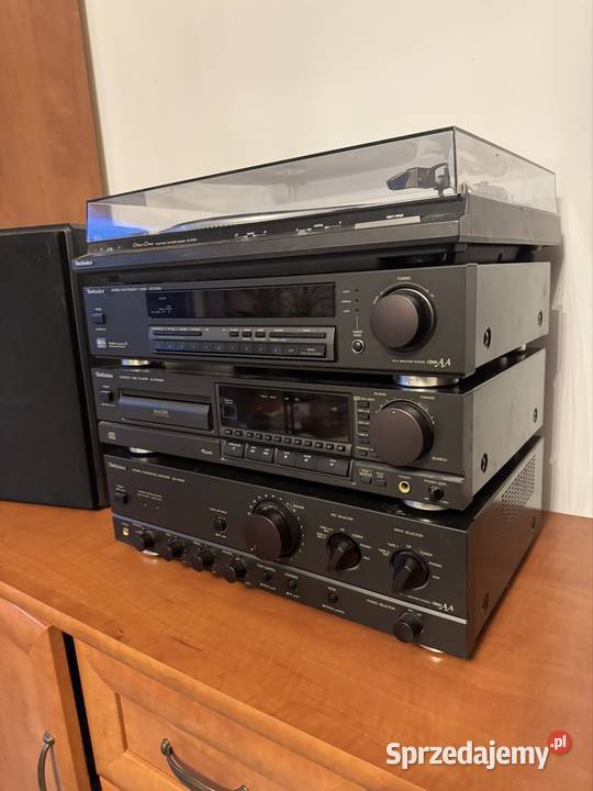 Wieża Technics z głośnikami Wieże i miniwieże Grąblin