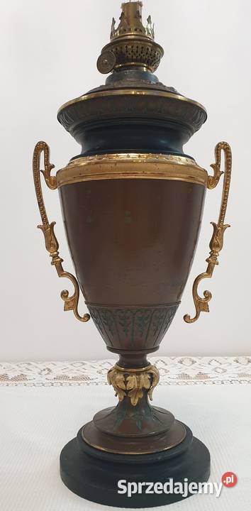 Lampa naftowa Kosmos Brenner Antyki, Sztuka, Kolekcje Warszawa