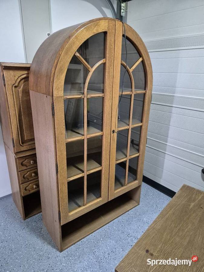 Zestaw mebli vintage canberra zabudowa segment Meble do salonu pomorskie Gnieżdżewo sprzedam