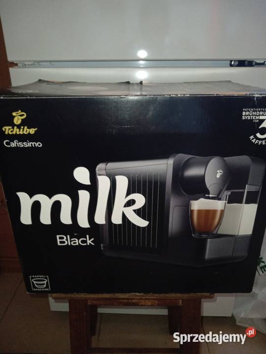 Ekspres kapsułkowy TCHIBO Cafissimo Milk czarny lubelskie Lublin
