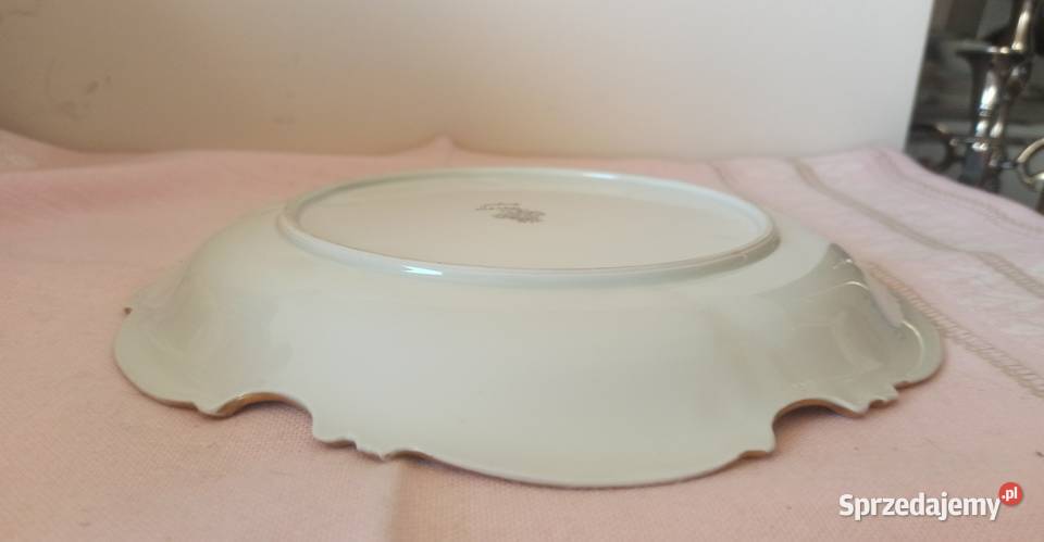 Patera z różą i tulipanem Ilmenau Made in Porcelana i szkło Gdańsk sprzedam