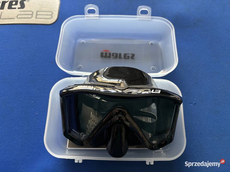 Maska do nurkowania Mares i3 czarny silikon Bytom