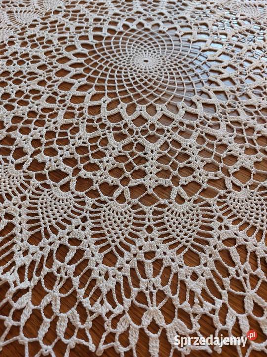 Serweta okrągła rękodzieło Częstochowa