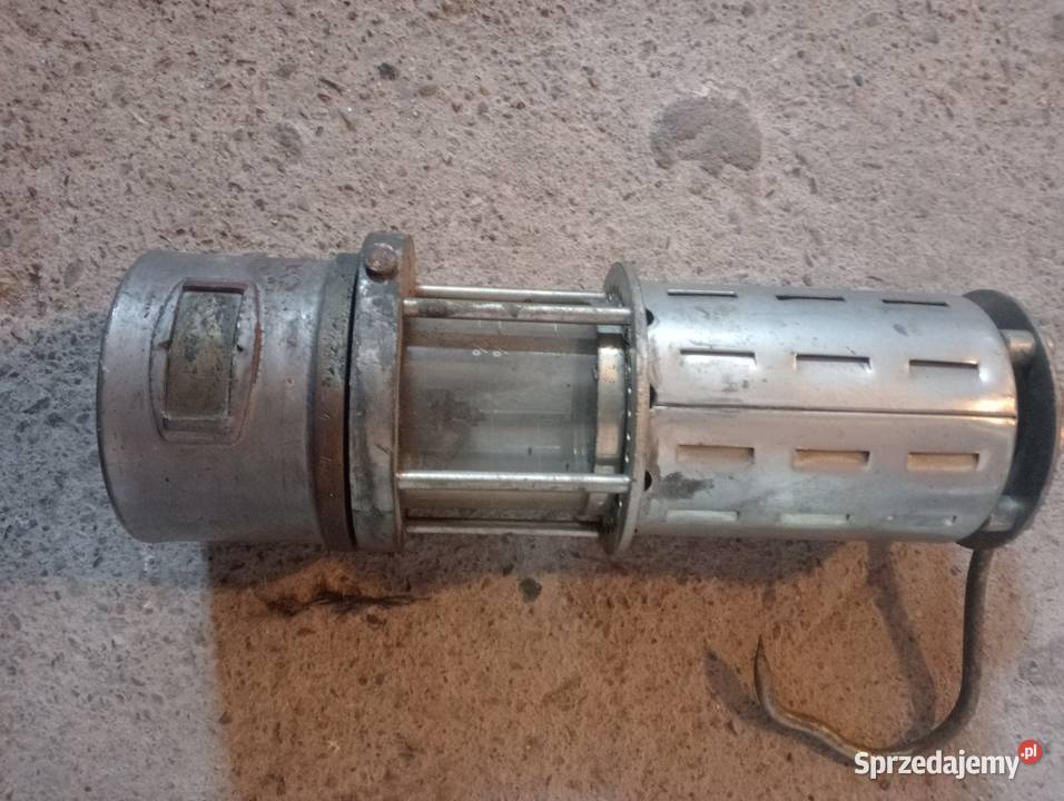 Antyk z PRL stara lampa górnicza Wojkowice