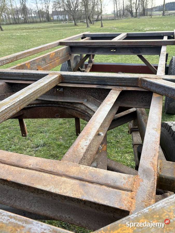 Przyczepa d4647 wywrot Poddębice