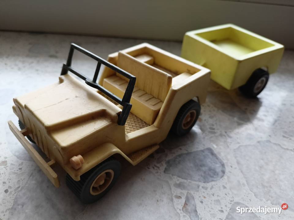 Zabawka PRL Jeep Rzeszów