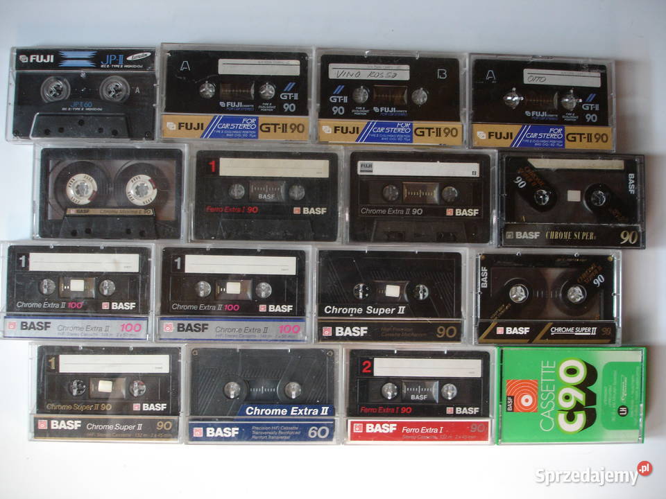 Kasety magnetofonowe BASFFUJI Zielona Góra
