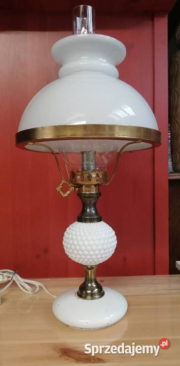 Lampa naftowa stylowa nocna elektryczna lampka Garwolin sprzedam