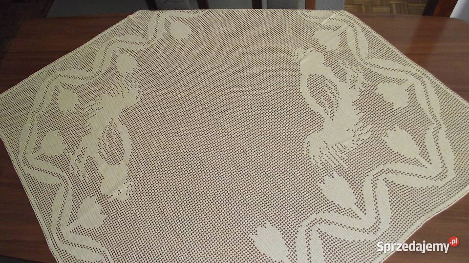 Serweta szydełkowa Leźnica Wielka-Osiedle