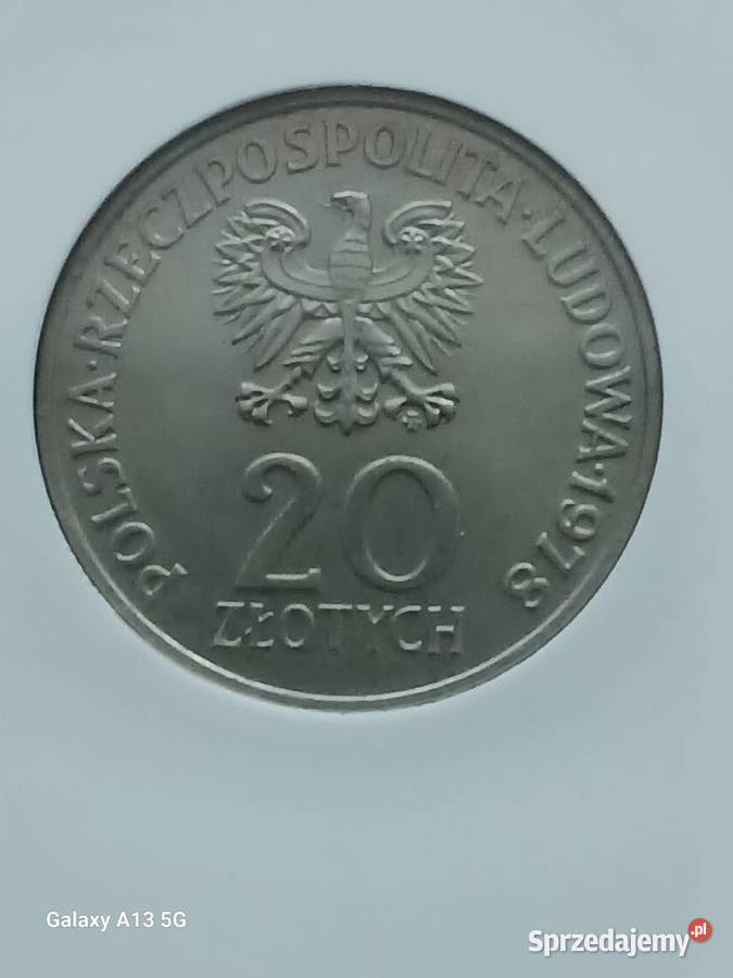 20 Interkosmos Hermaszewski 1978 r GCN MS65 Konin