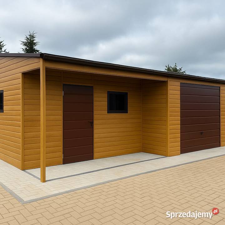 Garaż blaszany 5x3 6x3 7x3 Książ Wielkopolski
