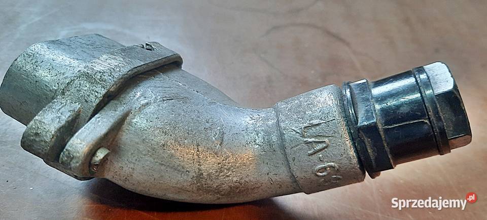 Wtyczka metalowa siłowa 63 A z lat PRL Antyki, Sztuka, Kolekcje wielkopolskie