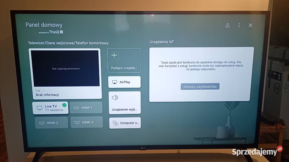Telewizor 65 LG 4K UHD WebOS 65cale Kock