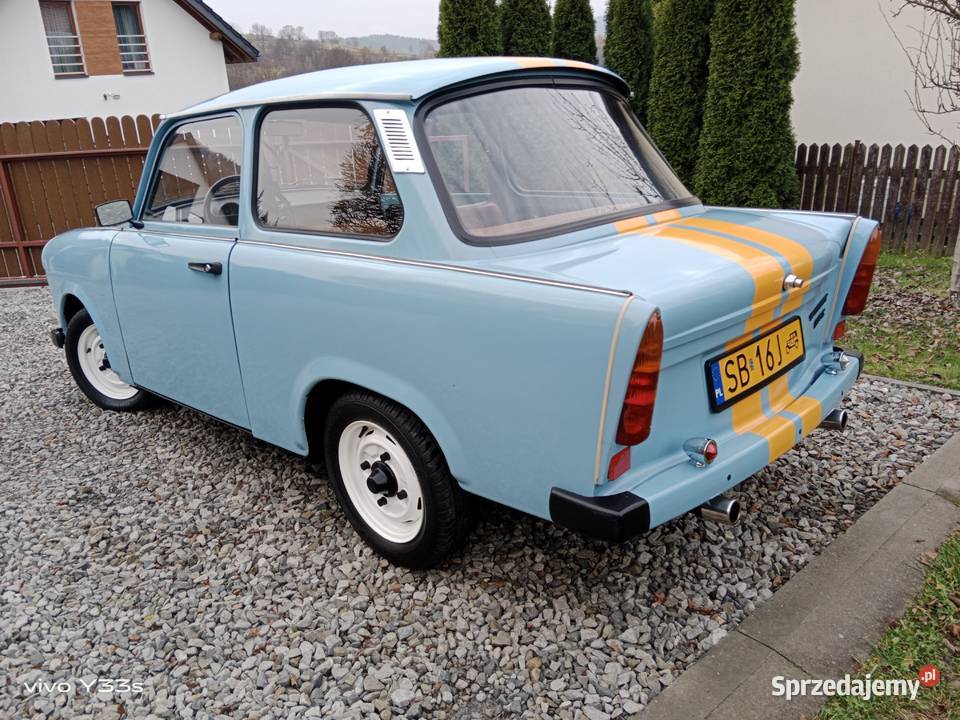 Trabant 601 ZABYTEK Żółte tablice