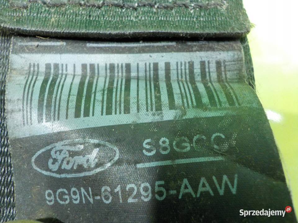 S I MK1 20 TDCI 10r 5D pas bezpieczenstwa lewy Suków