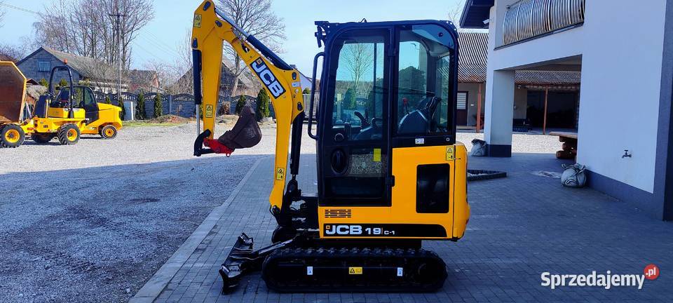 JCB 19 C 1 ful najbogatsza nowa mini koparka świętokrzyskie Bieliny