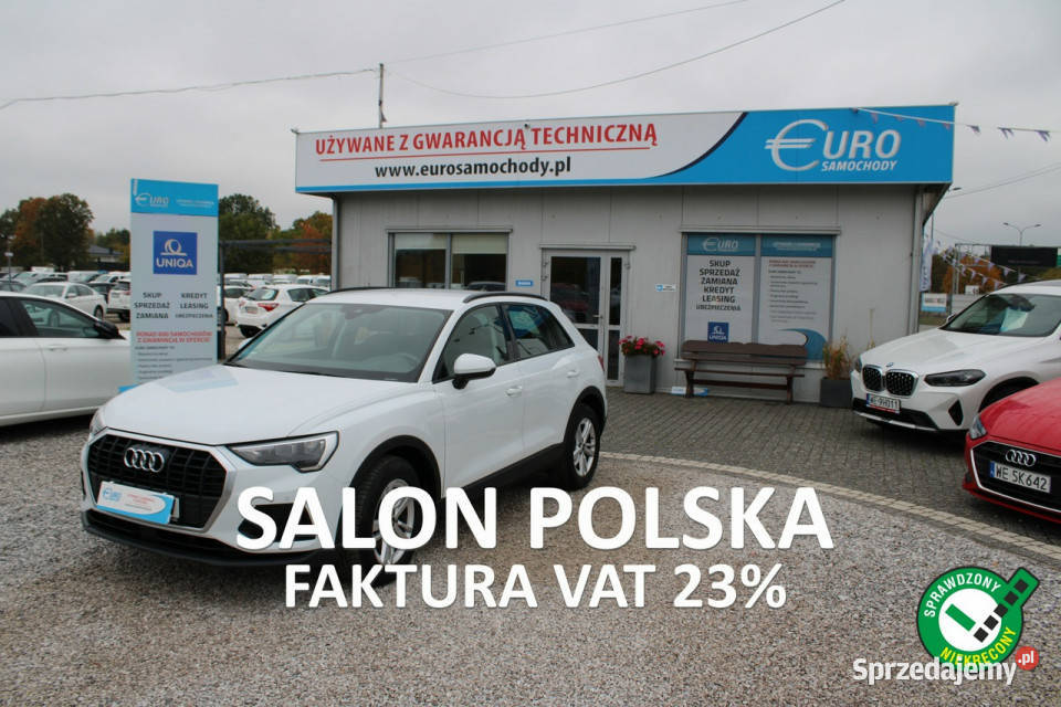 Audi Q3 VIRTUALN netto 69000PLN Gwarancja Salon 150KM