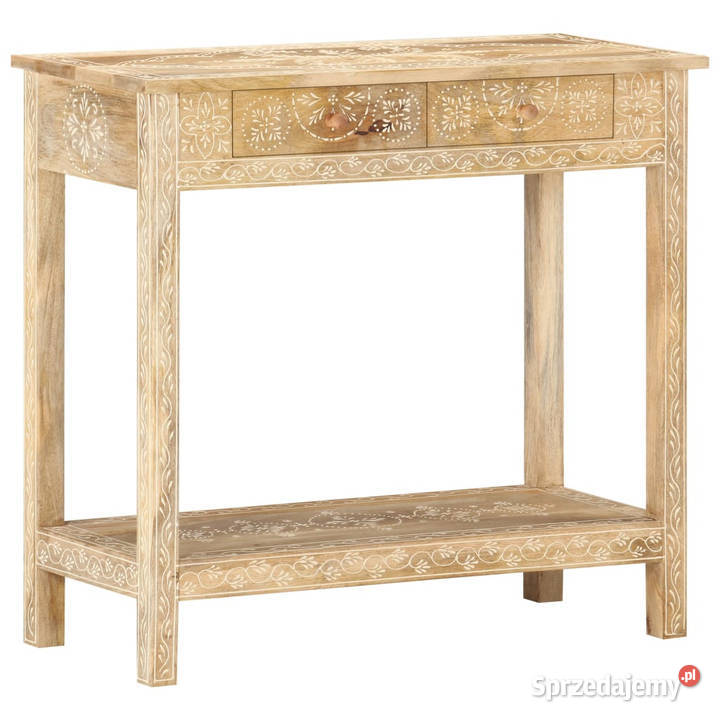 Stolik konsola 80x35x74 lite drewno mango Warszawa sprzedam