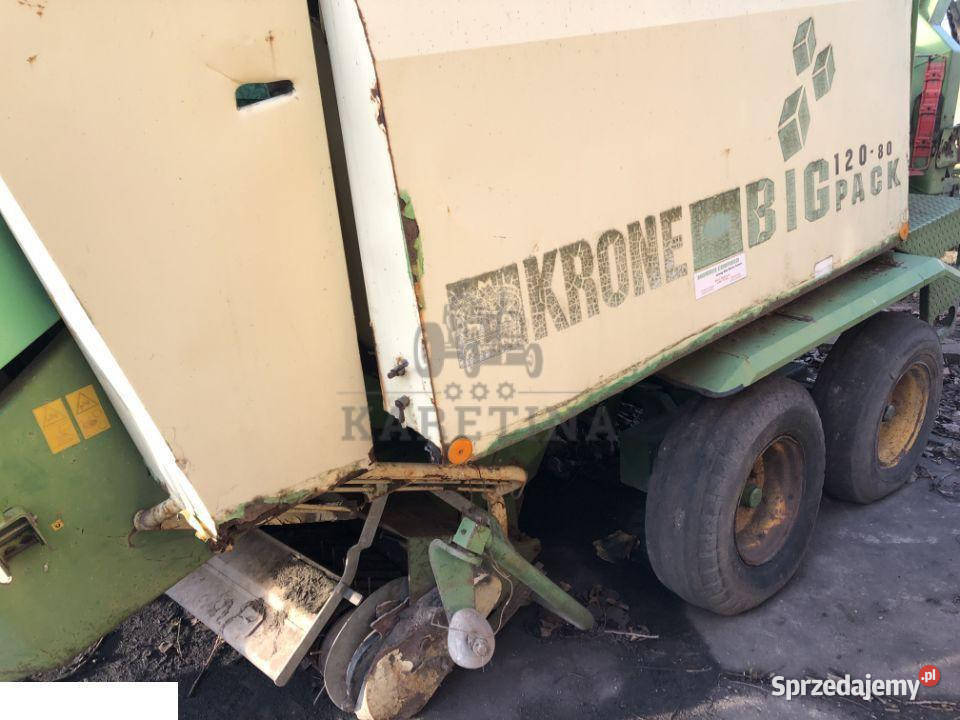 Krone BIG PACK 12080 Przekładnia Podbieraczy wielkopolskie Jastrzębniki