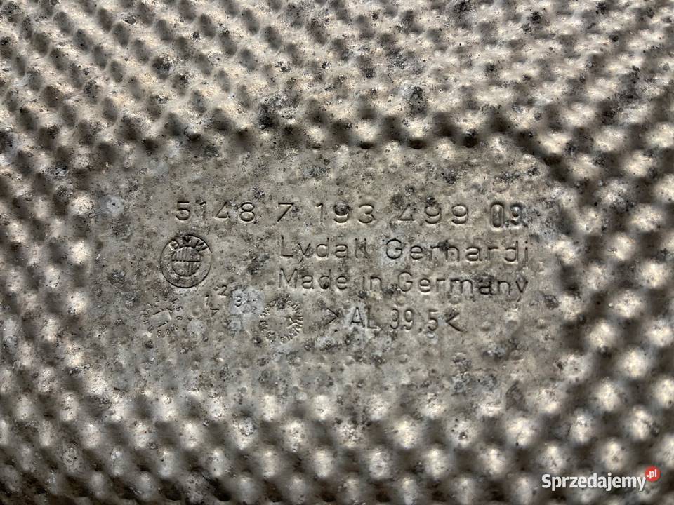 BMW F07 F10 F11 OSŁONA TERMICZNA TYLNA LEWA osobowe